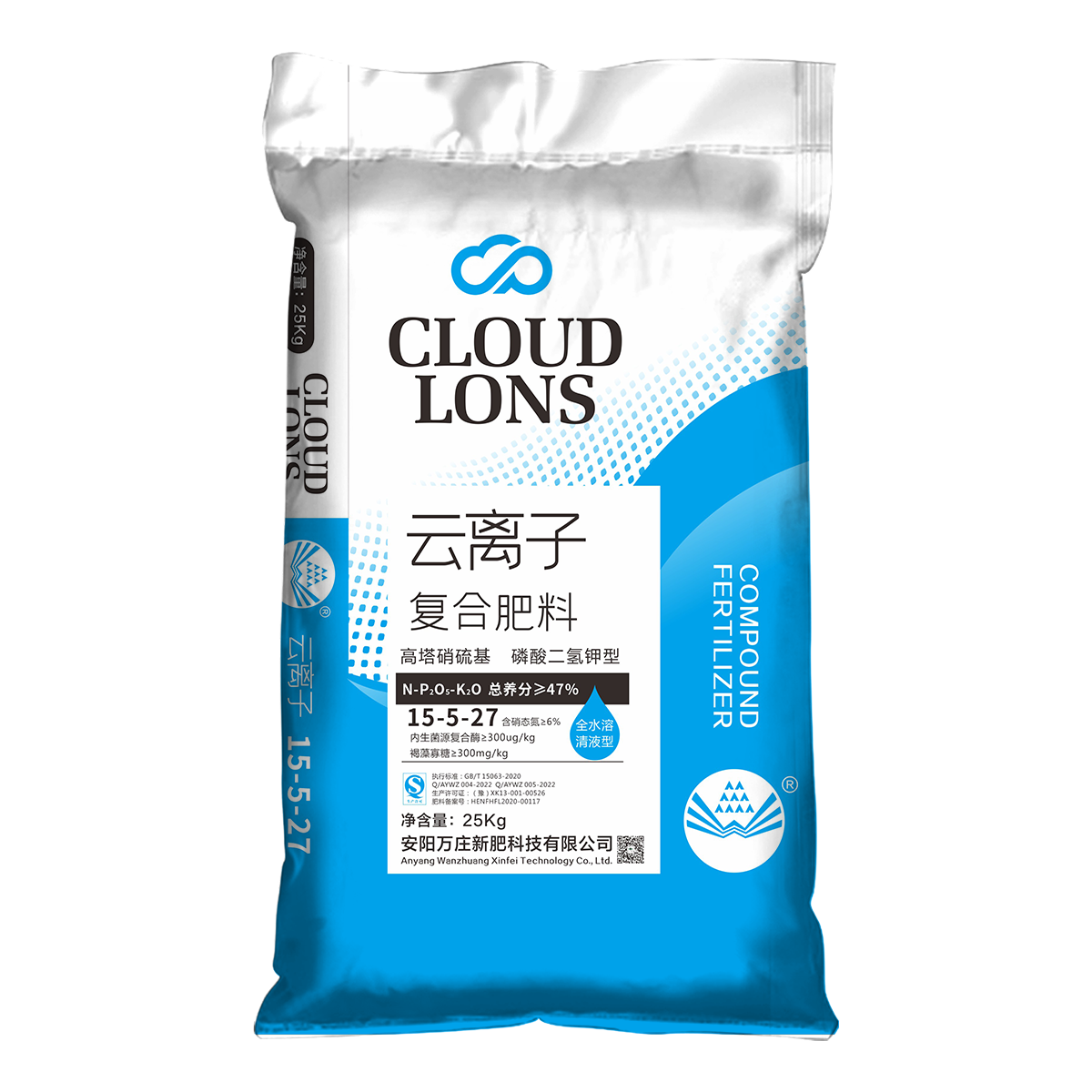 雲離子15-5-27 25kg